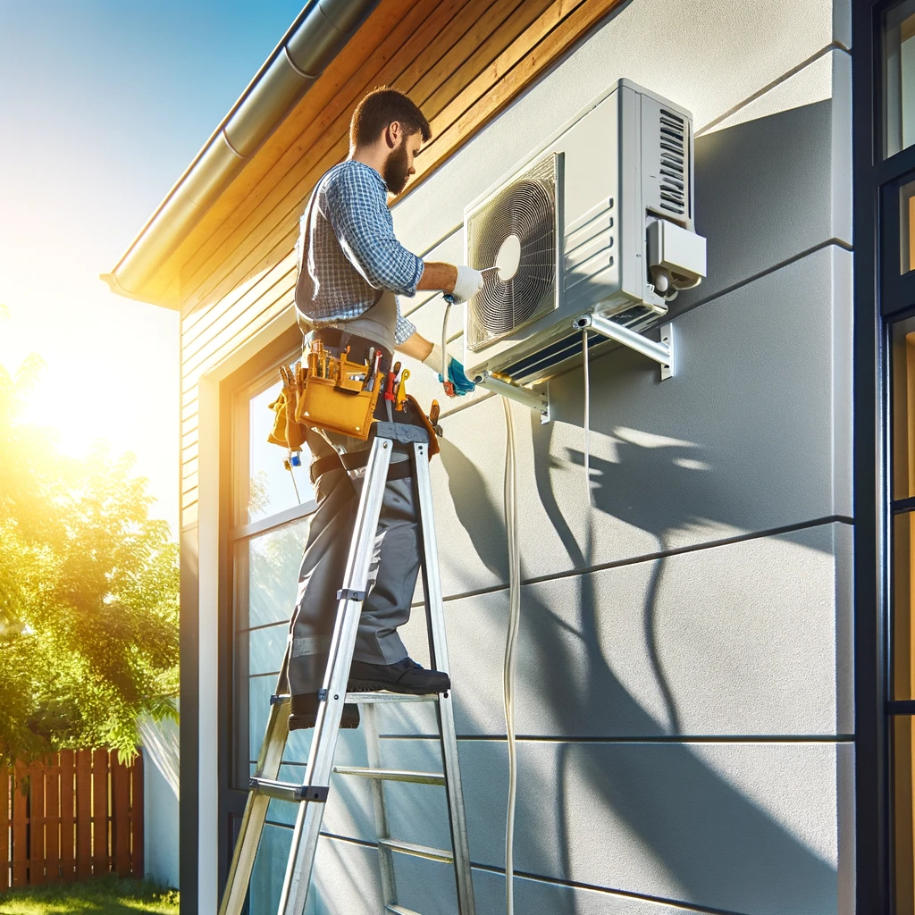 montaj aparat de aer conditionat